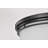 Warren - 15 Inch Flush Mount - Gun Metal with Satin White Glass