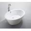 Baignoire de trempage autoportante 67 po. X 43,3 po. Udine