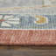 Karina Hand Knotted Wool Floral Area Rug in Rust/Gray-1351579759