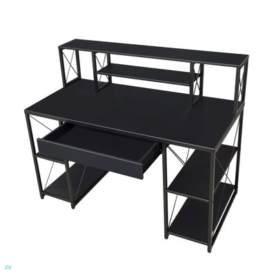 Writing Desk With One Drawer And 8 Open Compartment