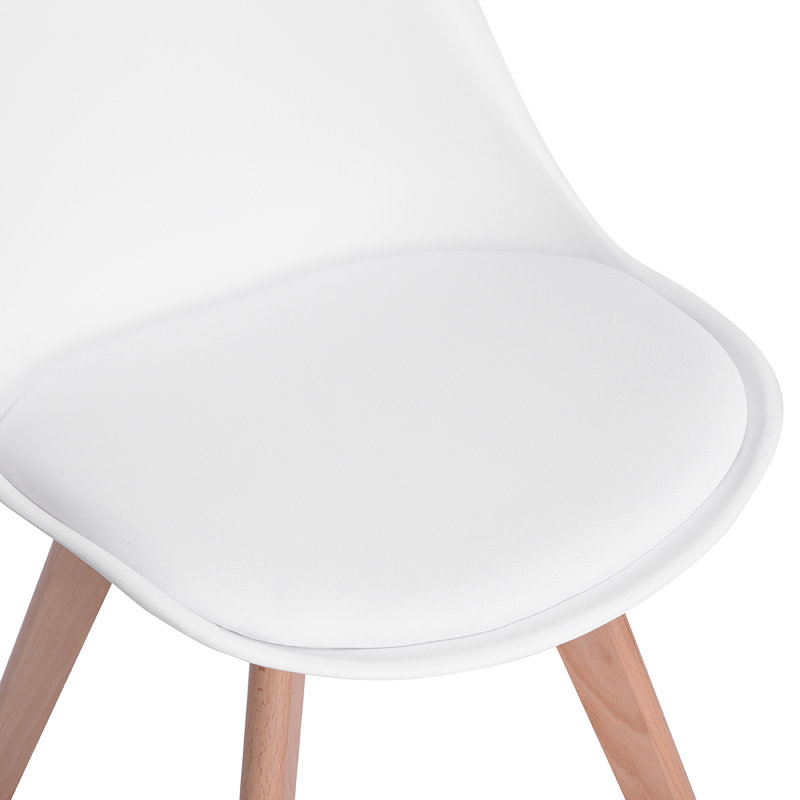 Woodley 4 - Person Dining Set, White