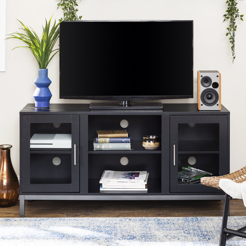 Jammal TV Stand for TVs up to 55", Black