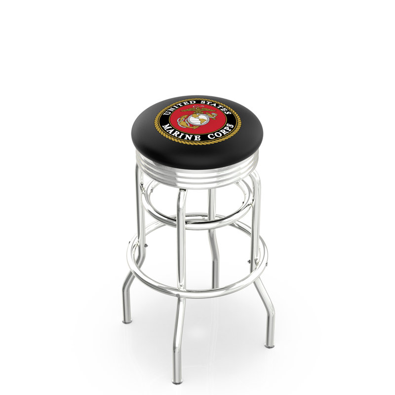 Tabouret de bar militaire pivotant de 30 po, Marines