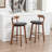 Nordic Solid Wood Bar Stool-1987505166