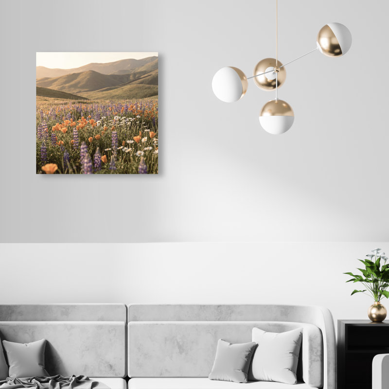 Lavender Hill Print by Oliver Gal, 20" H x 20" W, Gallery Wrapped