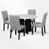 White Table with Gray Chairs selected