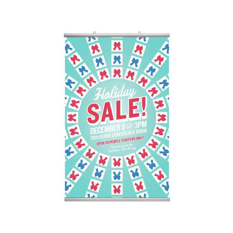 Ensemble de poster Snap, H 1,65 po x l 30,16 x P 0,63 po