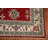 Red Geometric Kazak Oriental Area Rug 13