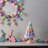 14" Resin Easter Egg Tree On Pedestal