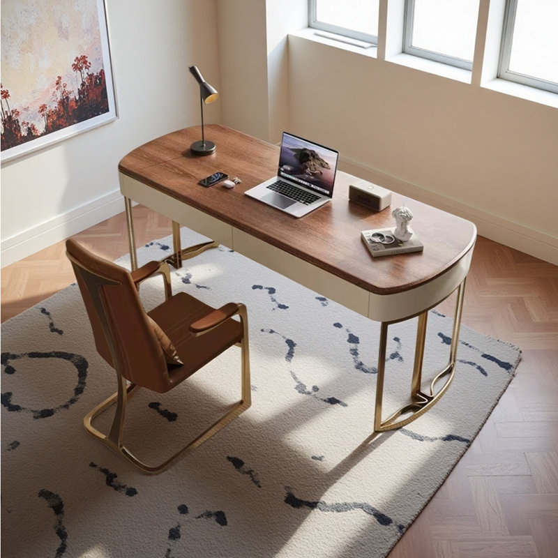Ensemble de bureau et de chaises haut de gamme de style minimaliste