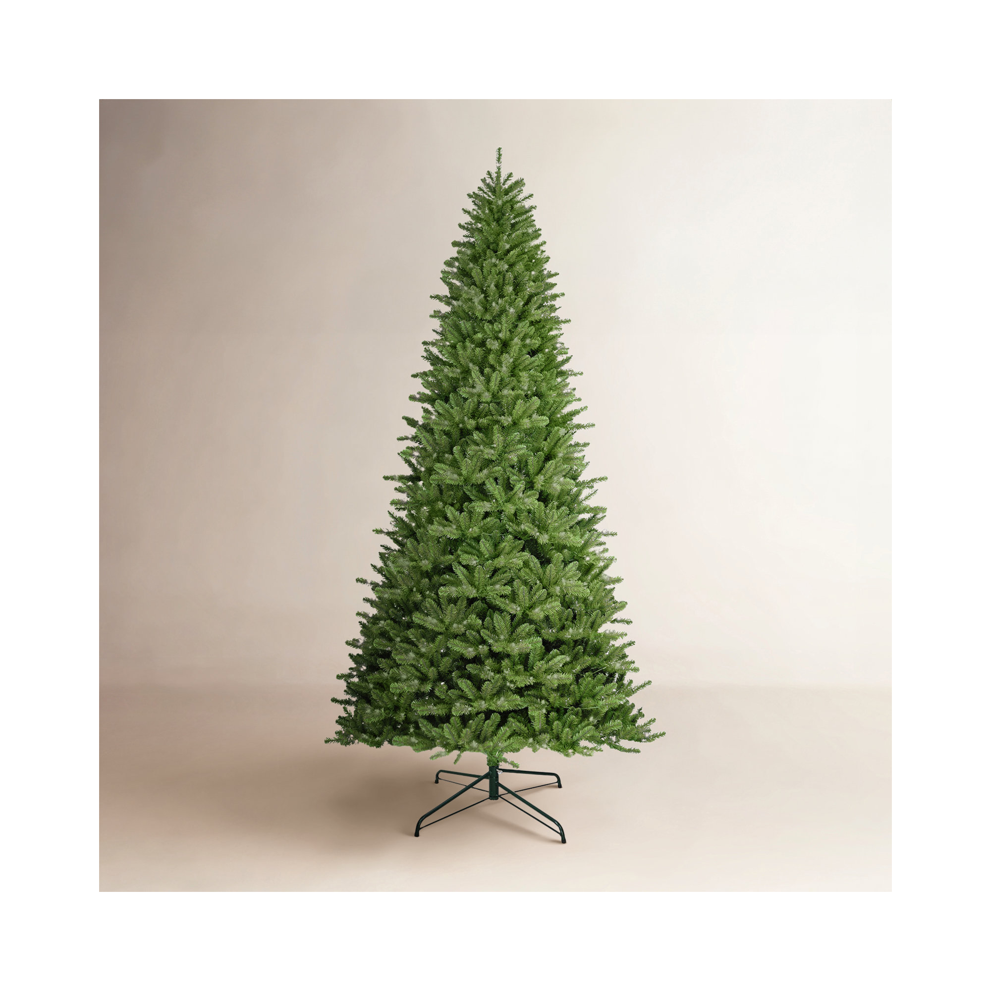 Lighted Artificial Fir Christmas Tree, 11' H