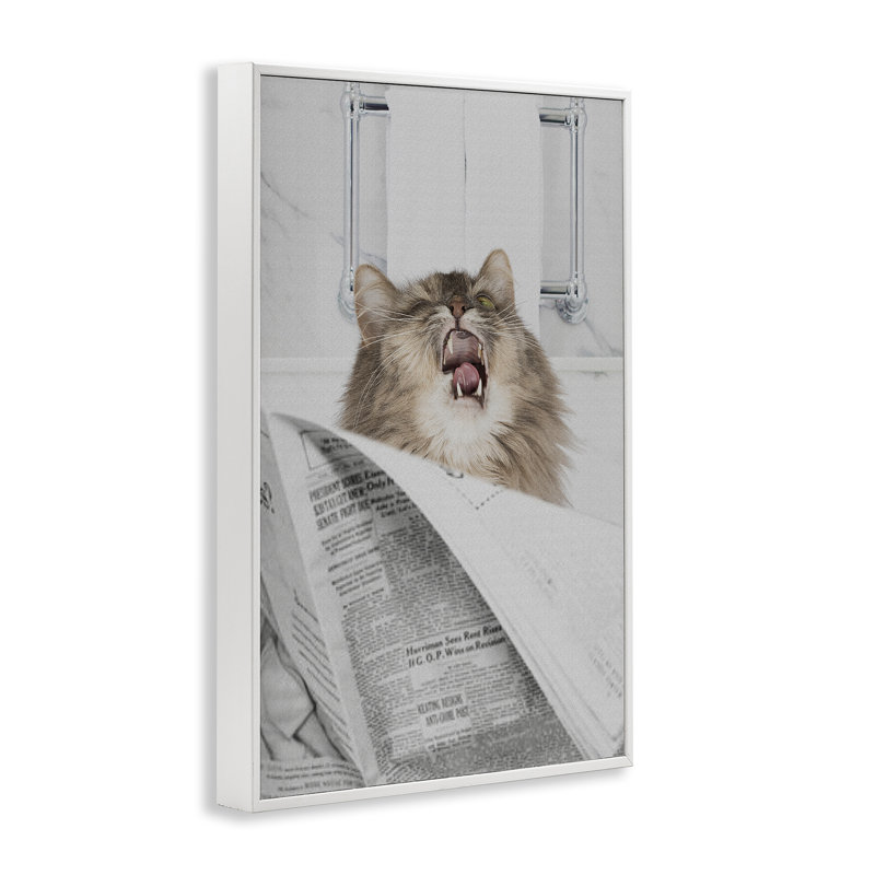 Giclée encadrée, lecture par Jesse Keith, H 18 po x l 12 po, Estampe numérique encadrée blanc bord de mer