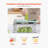 Vegetable Chopper Mandoline Slicer All-in-1 Food Veggie Cutter 9 Blades
