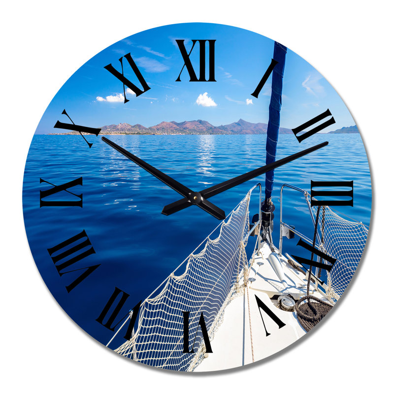 Horloge murale nautique et côtière, Grand