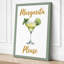 Margarita Please Modern - Wrapped Canvas-1004254205-1004254150