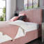 Bouclé Upholstered Garland Ottoman Bed Frame-911508170-911508181