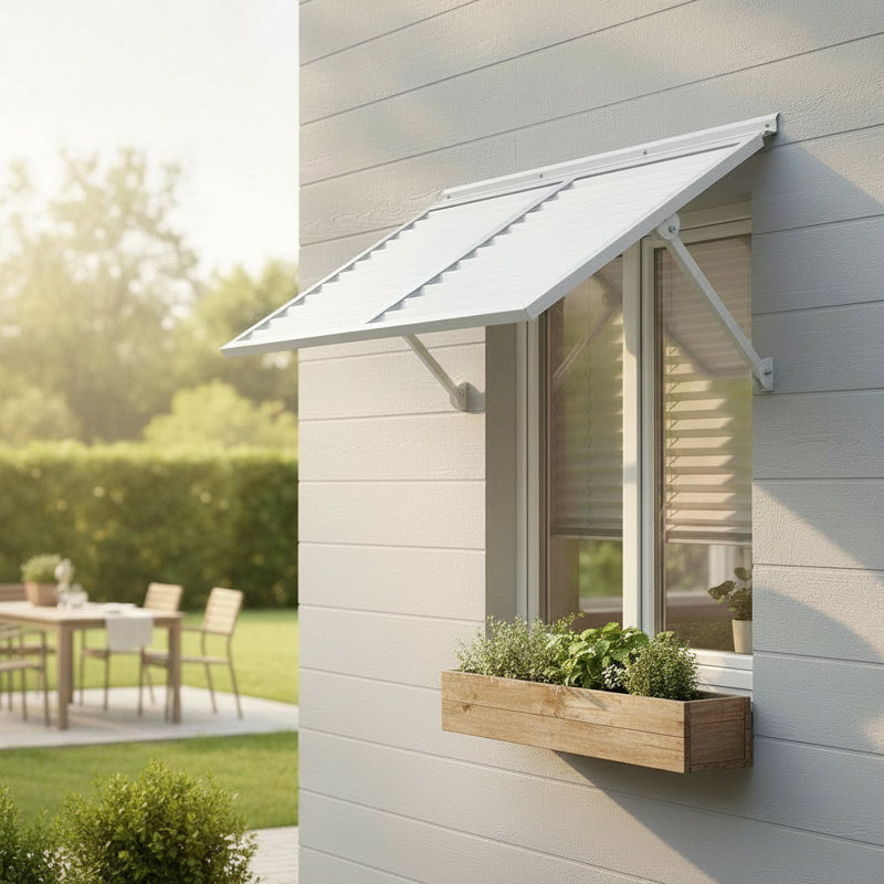 Window Awning Door Canopy Aluminum Front Door Awnings