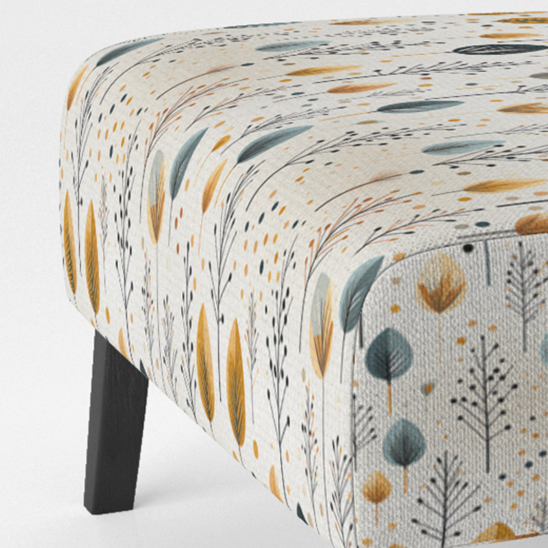 Minimalisme - Fauteuil de chambre rembourré beige