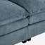 Canapé modulaire en U rembourré 3 pièces avec coussins de siège et de dossier épais-855794086