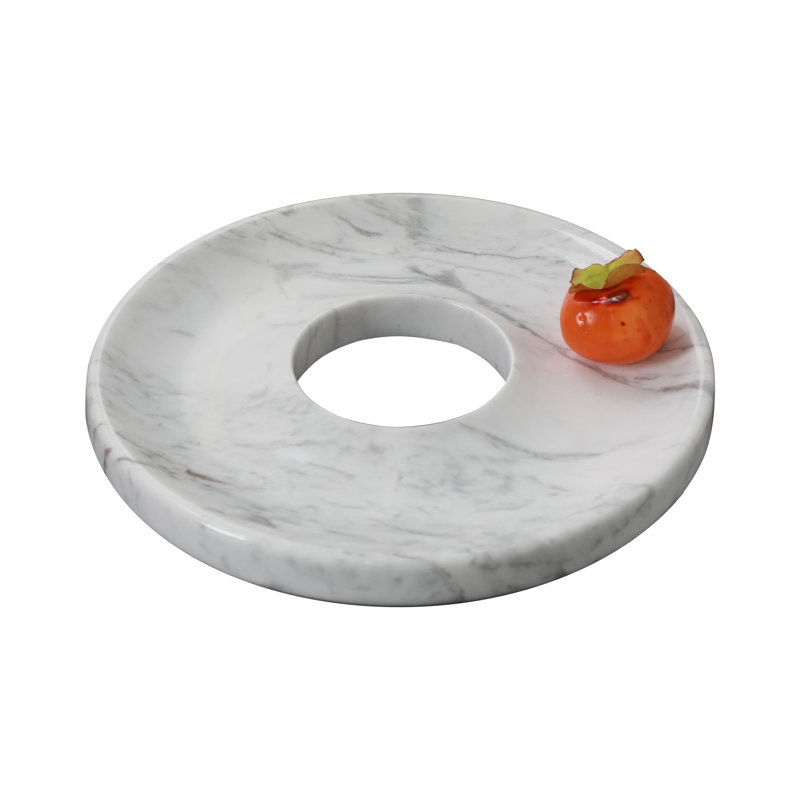 Ivy Marble Decorative Tray