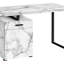 Bureau d'ordinateur, bureau personnel, ordinateur portable, installation à gauche, à droite, tiroirs de rangement, L 48 po, travail, contemporain, moderne