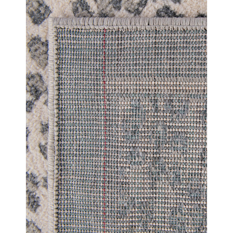 Pardus Teonni Rug, Gray, Square 7'10"