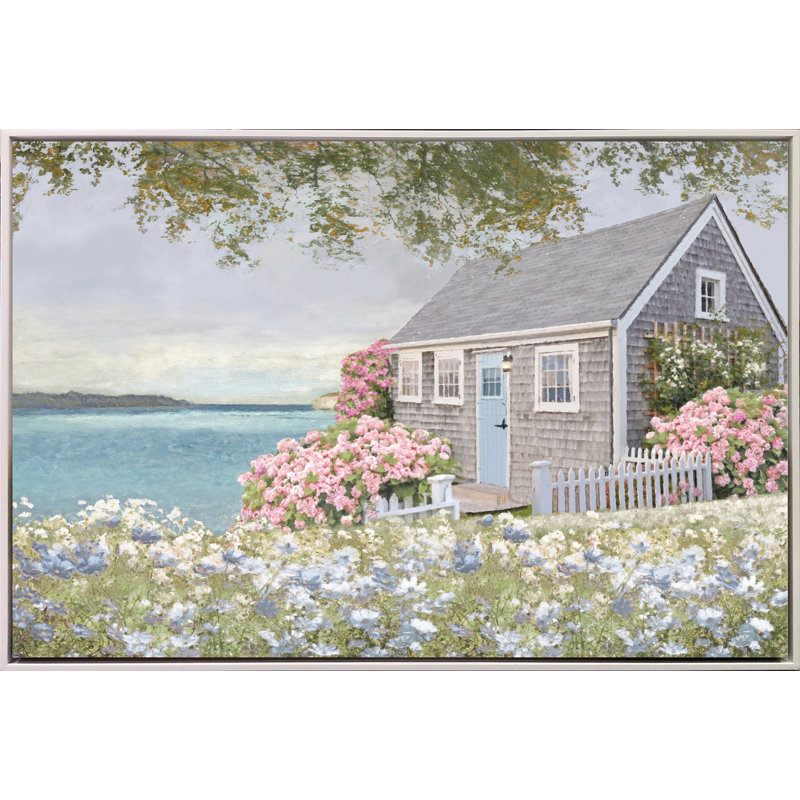 Art mural sur toile Sunset Sunset Cottage
