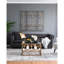 Ensemble de 3 décorations murales en métal avec cadre noir - doré captivant, fer pour les espaces de vie, 3 pièces décoratives dorées, intérieur robuste