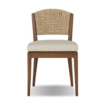 Atwood Outdoor Teak Dining Side Chair