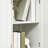 Sideboards, Modern White Storage Cabinet with Solid Wood Top, 3 Drawers &amp; Adjustable Shelf | MDF Frame | Anti-Tipping Design