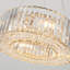 Lustre cylindrique rond de luxe moderne à 6 lumières de 19,69 po-107168558