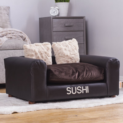 Yucatan Orthopedic Faux Leather Pet Bed