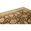 High-Quality Hand-Knotted Brown And Gold Area Rug