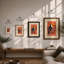 Toucan on Branch Boho - Framed Print-1991501697-1991501699