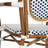 Connally All-Weather Commercial Stacking Paris Chair with Metal Frame-682121598
