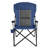 High Back Lawn Chair For Adults In Outdoor Environments, Support 250Lbs, Collapsible And Easy To Carry, Navy Blue, Breathable Mesh Heavy Duty Portable With Back, 250Lbs Load, Comfortable Suitable-117310513