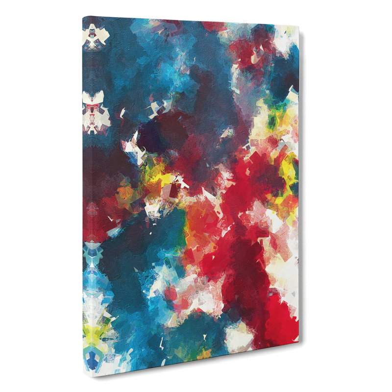 Blast Of Life - Painting, Wrapped Canvas, 50cm H x 35cm W x 3cm D, No Matte
