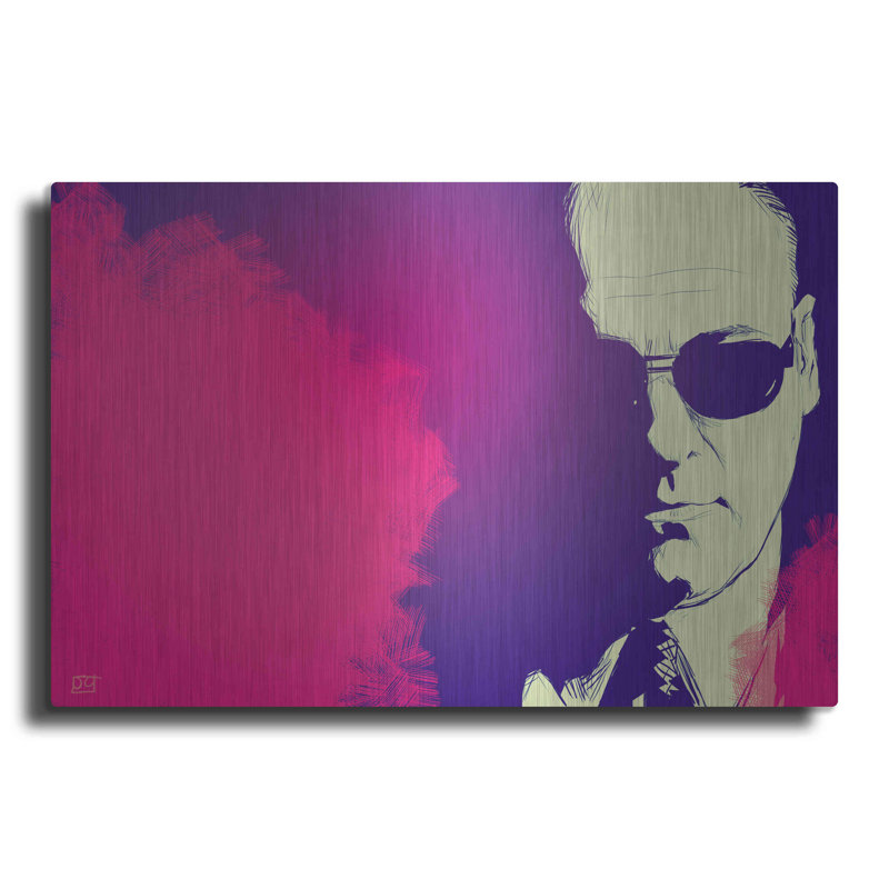 "JGandolfini" par Giuseppe Cristiano, H 16 po x l 24 po