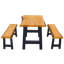Table Ridgemont 6 pi. Avec 2 bancs-500918585-479747780