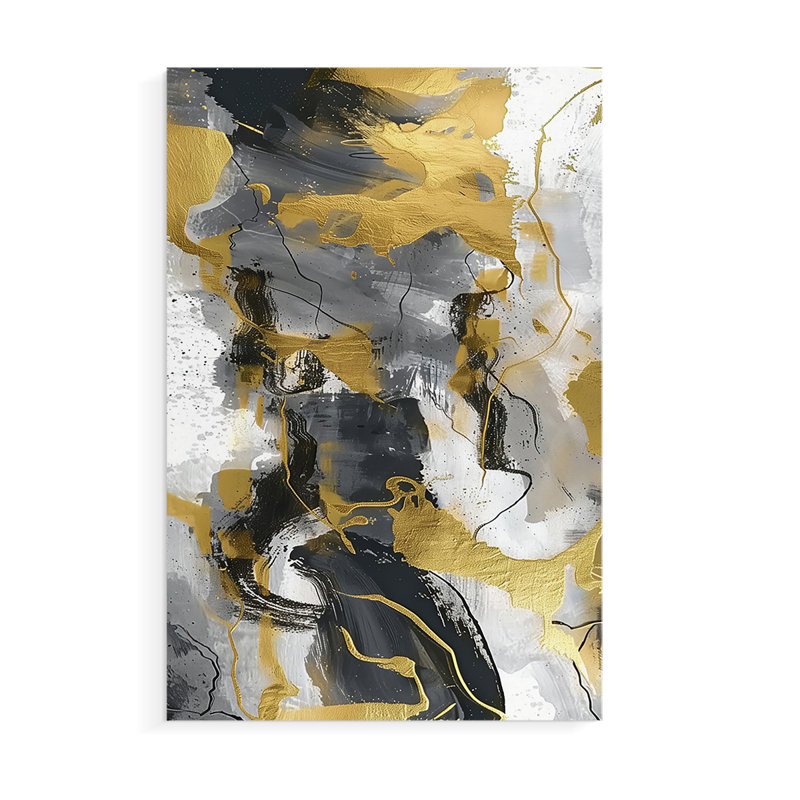 ABSTRACT Series CMXXXVI -Canvas Print Only - NOT FRAMED, H 27 po x l 18 po