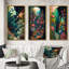 «Bounties And Blooming Wilderness Blessings», 3 pièces sur toile-944462573-944462567