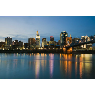 " Skyline Of Cincinnati " by Benkrut