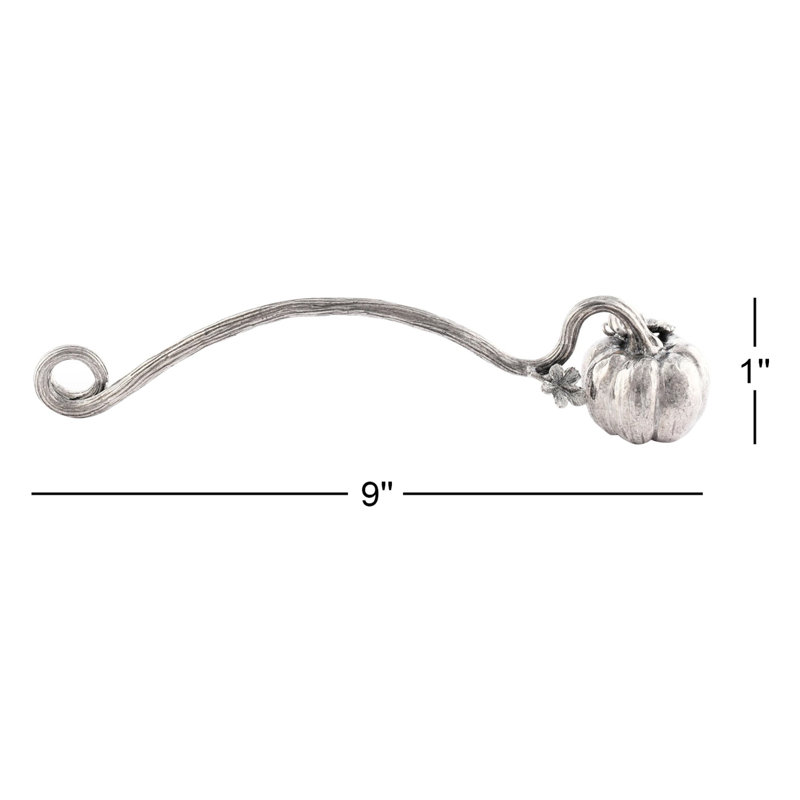 Harvest 1'' H Pewter Candle Accessories