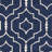 Rodgers Hand Woven Flat Weave Wool/Cotton Geometric Rug in Blue/Ivory-1349064451