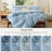 Bedsure Winter Sky Duvet Cover Queen Size - Soft Double Brushed Bedding Set for Kids & Adults（Set of 3）-109724484-109724469