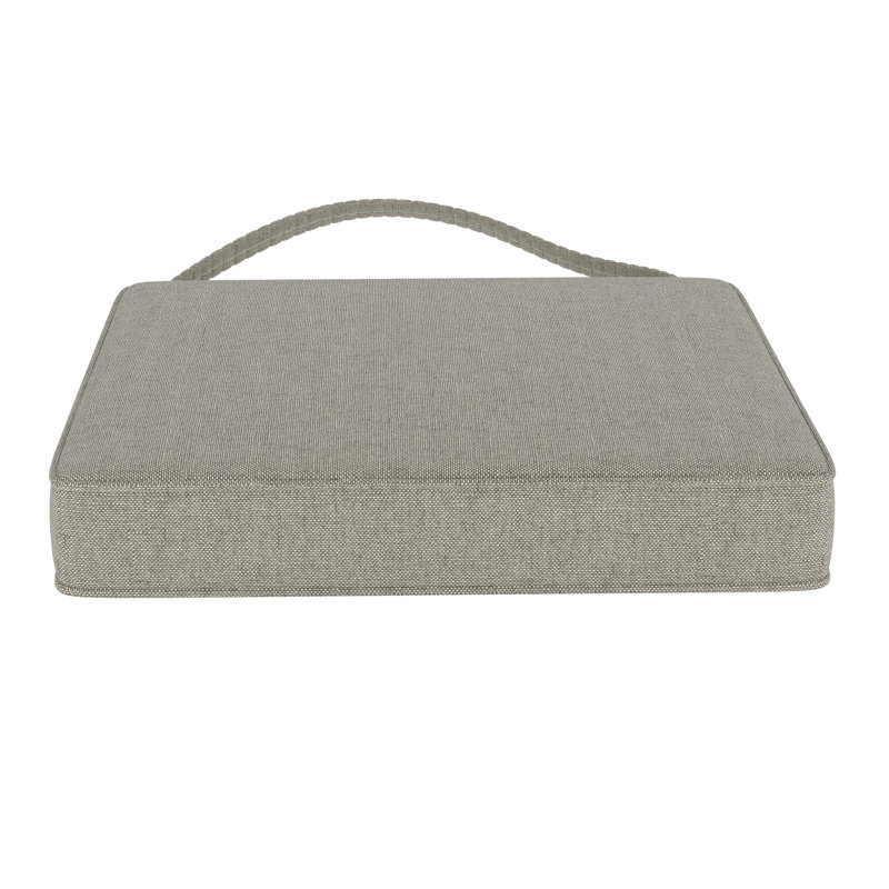 Dining ChairSeat Pad Replacement Cushion 17L x 17W x 3D, Spectrum Dove