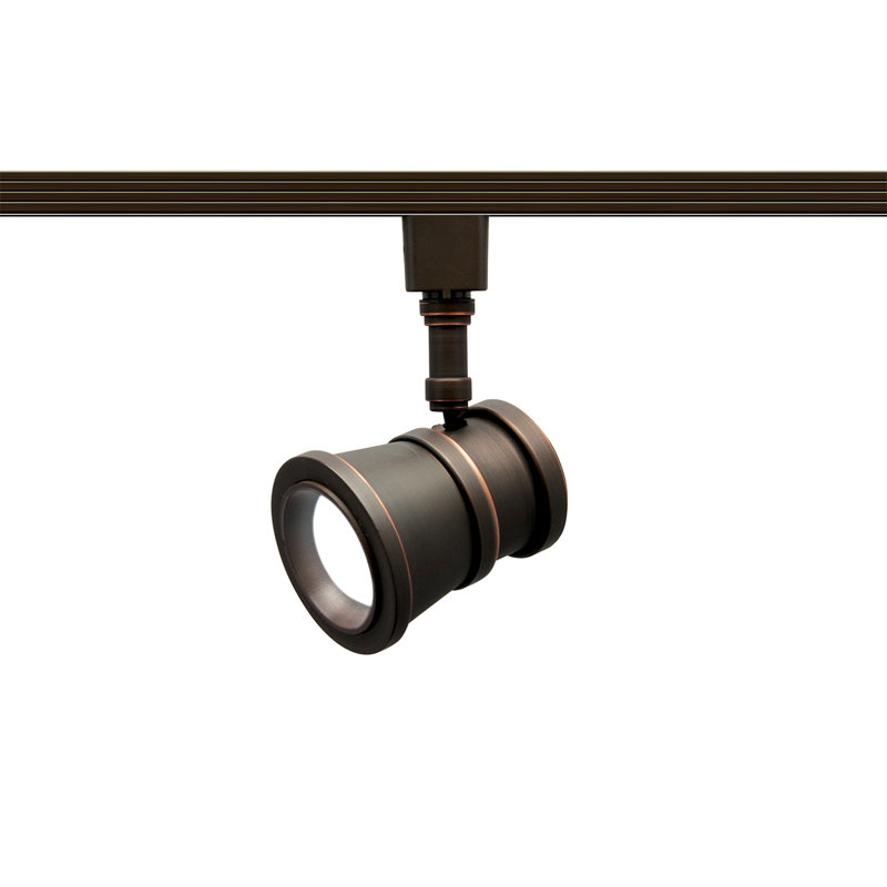 Summit Antique Bronze 7" LED Adjustable Track Light with BeamShift