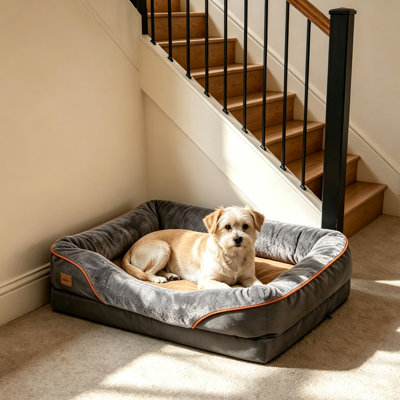 Orthopaedic Dog Bed Bolster Cushion