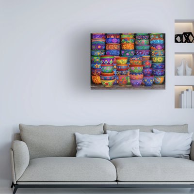 Art sur toile boliné