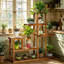Solid Wood Plant Stand 8 Tier